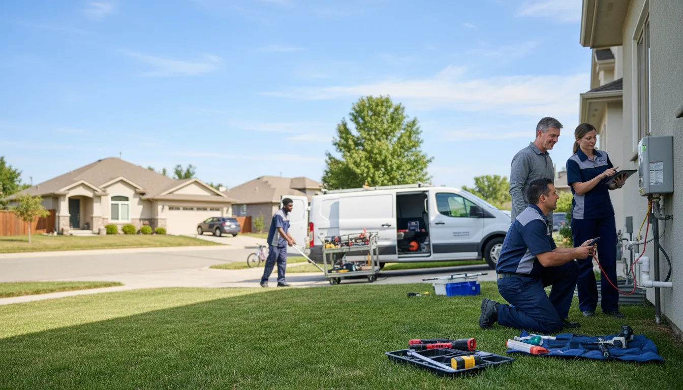 Tankless water heater service in Plains, TX